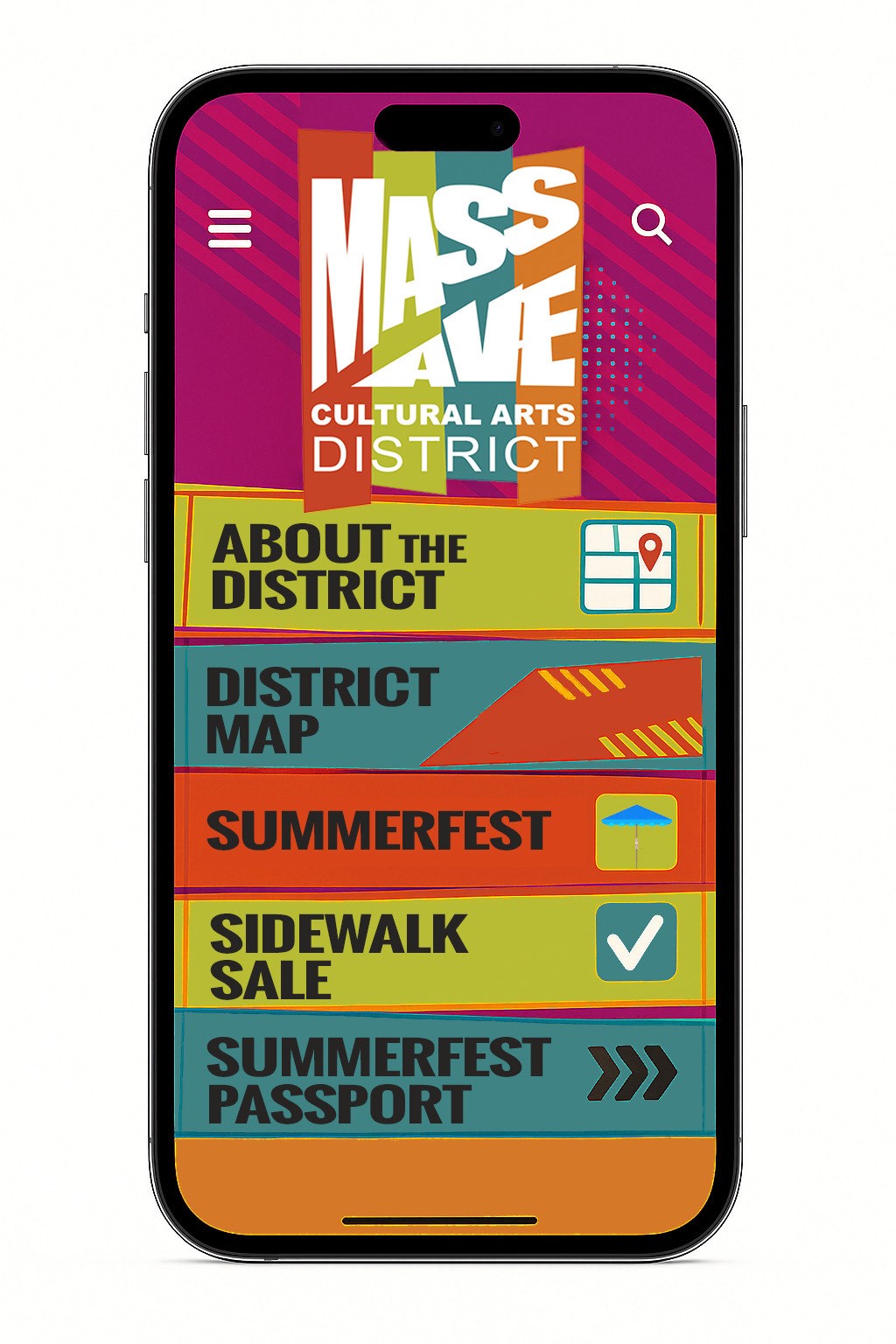 The Mass Ave Phone App