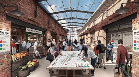 Mass Ave NEXT Vision Plan Kickoff at The Garage