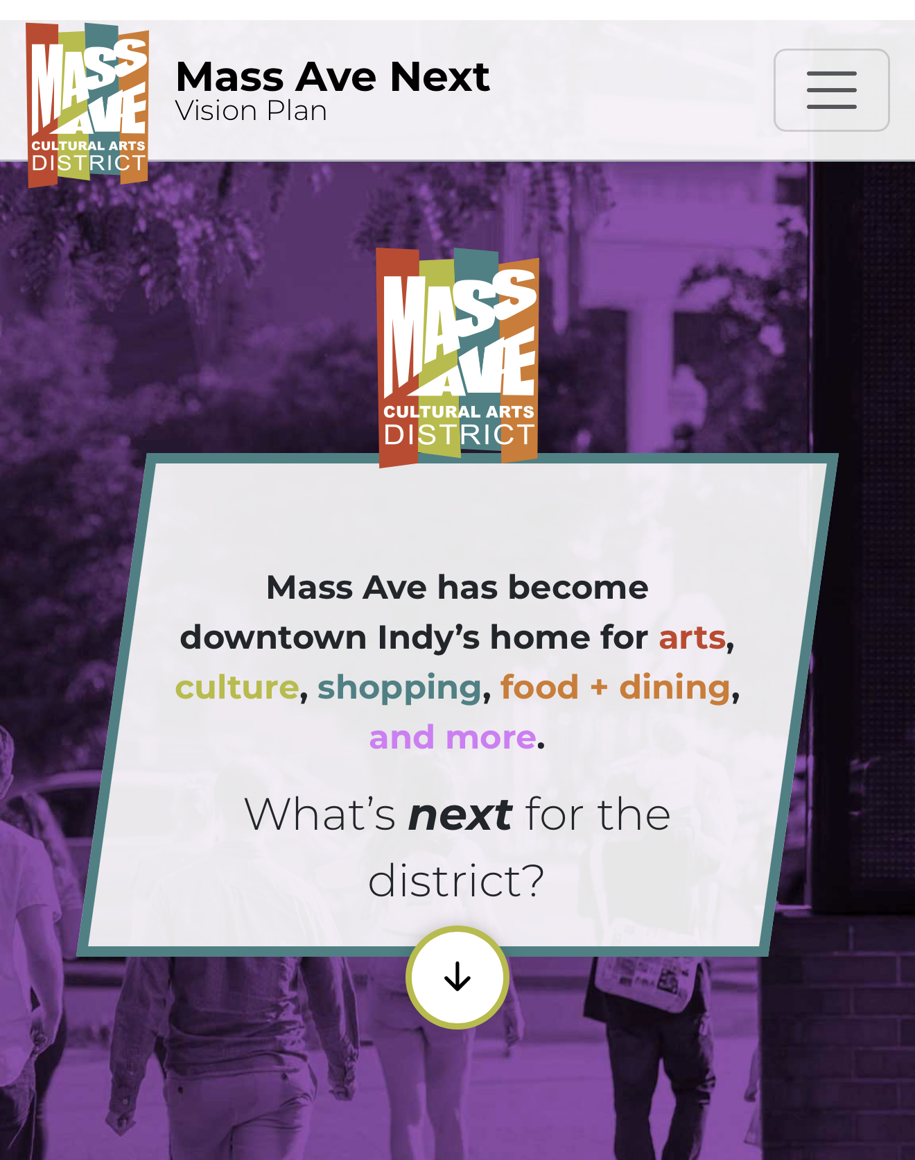 Mass Ave NEXT Vision Plan